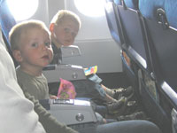 At flyve med børn
